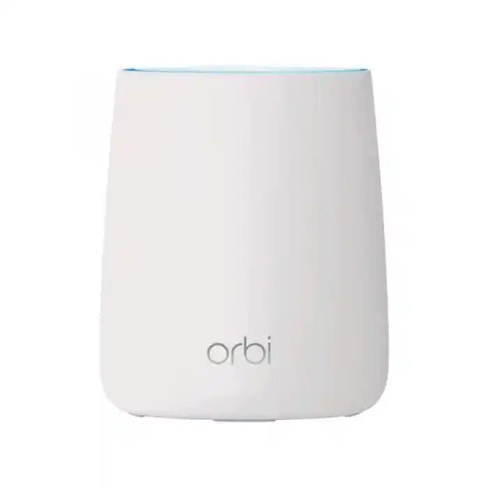 Netgear Orbi RBR20 Tri-Band Whole Home For Speeds Up To 2.2 Gbps Over 2,000 Sq. Feet Mesh-Ready WiFi Router (AC2200)